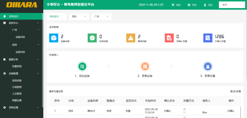 如何監(jiān)測設(shè)備斷電