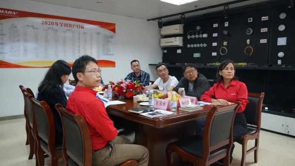 邁世團(tuán)隊(duì)與電力公司專(zhuān)家團(tuán)的研討現(xiàn)場(chǎng)