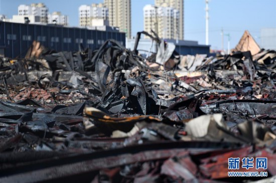 潤滑油儲(chǔ)備倉庫-火災(zāi)后